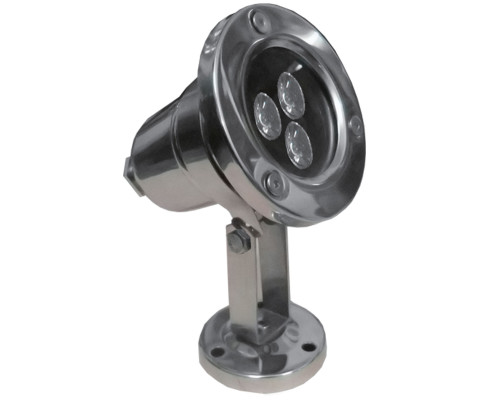 Прожектор для фонтана Aquaviva (3LED 3 Вт 12/24 В) RGB IP68