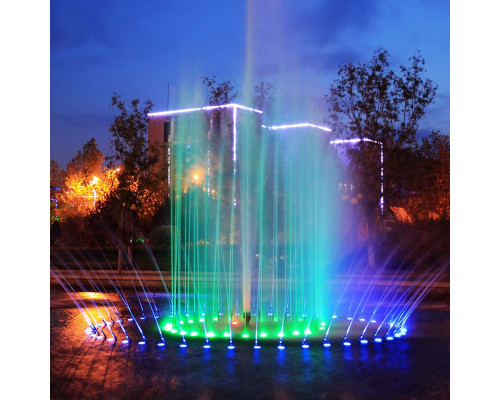 Прожектор для фонтана Aquaviva (3LED 3 Вт 12/24 В) RGB IP68