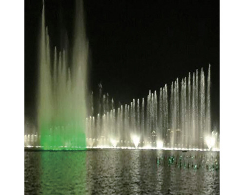 Прожектор для фонтана Aquaviva (18LED 18 Вт 12/24 В) RGB IP68