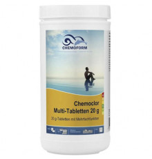Повільнорозчинний хлор Multitab Chemoform таблетки 20 г, 1кг