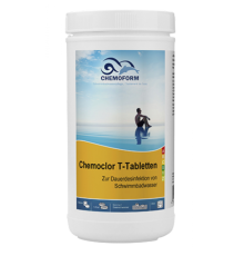 Повільний хлор Chemochlor-T-Tablette, 1кг (таблетки 20 г)