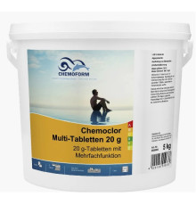 Повільнорозчинний хлор Multitab Chemoform таблетки 20 г, 5кг
