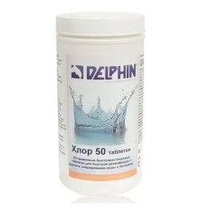 Шок хлор 50, Delphin, 1 кг (таблетки 20 г)