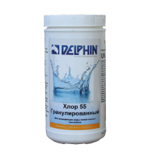 Шок-хлор 55 (у гранулах) Delphin, 1 кг 