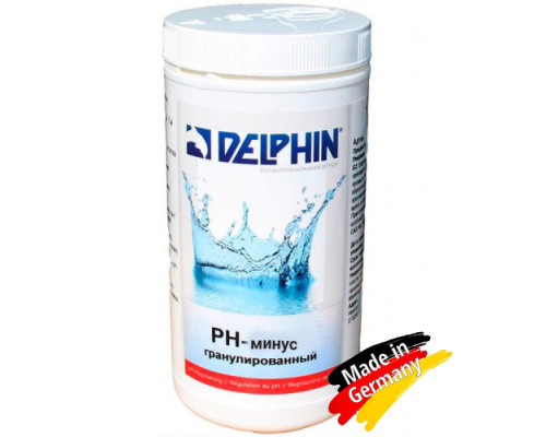 Хімія для басейна pH Minus гранульований Delphin, 1 кг