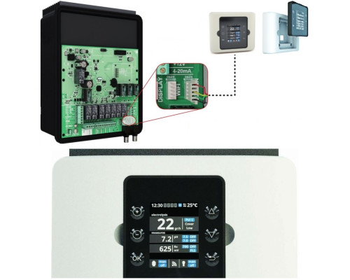 Дисплей Hayward Aquarite Plus CTFT