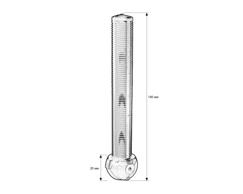 Сепаратор 24" Hayward PWL SX240DNPAK10, комплект 10 шт, (155+25мм=180мм)