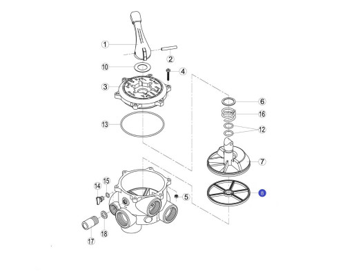 Спайдер Kripsol 2" RVS208.A/ R1210085.0