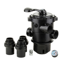 Кран шестиходовой Emaux MPV01 (1,5") верхний
