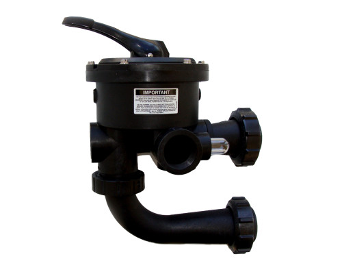 Кран шестиходовой Hayward SP0719SE (1.5") боковой