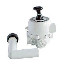 Кран шестиходовой Emaux MPV04 (2'') S700-S1200 боковой (88280813W)