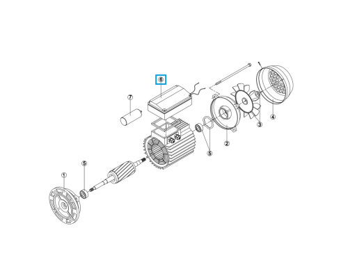 Коробка подключения Kripsol KPR / KAP / KA / KAN / KT / 100(T) RMOT0006.06R