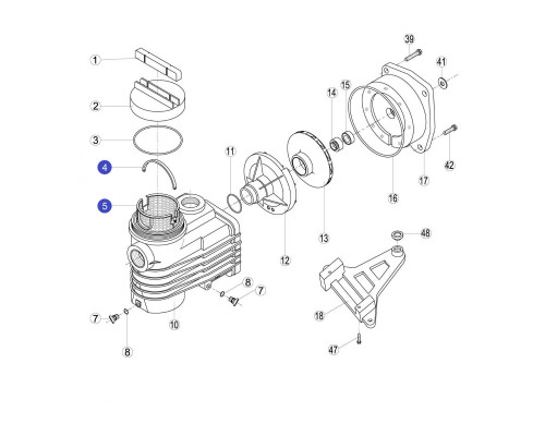 Корзинка насоса CK RBH0003.02R