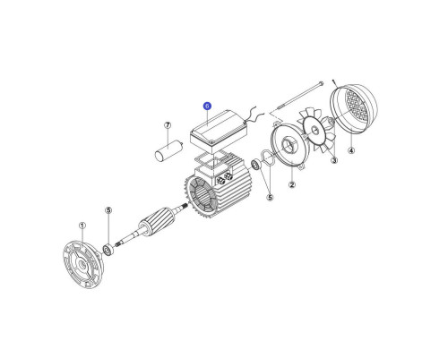 Коробка подключения Kripsol KSE / EP / KPR / KAP / KA 90 (M) RMOT0006.05R