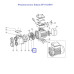 Фланец насоса Emaux SP 1021040