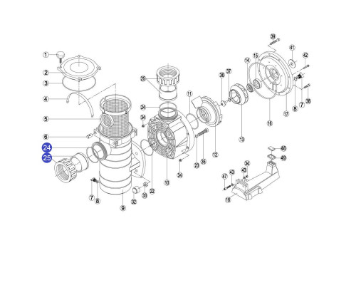 Муфта насоса Kripsol КА/КАР RKA250.A/RBH0015.00R (RPUM2425.01R)