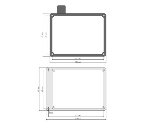 Коробка подключения Kripsol NK / OK / CK / KSE / EP / KNG 63 RMOT0006.01R
