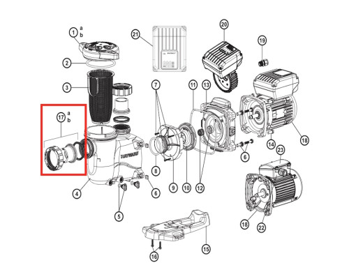Комплект муфт Hayward (SP2700UNKIT50)