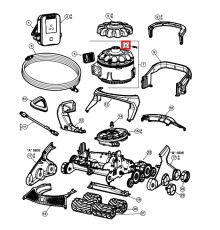 Защелка поворотного замка Hayward AquaVac 650 (RCX361453), 10шт