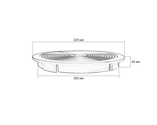 Крышка скиммера и авт.регул.уровня воды RGP Kripsol RSK010R/ R1230010.0 (RSKI0001.00R)