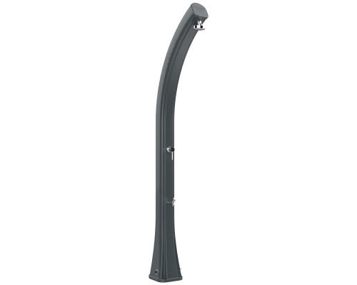  Душ сонячний Aquaviva Happy XL з мийкою для ніг, антрацит H420/7016, 35 л