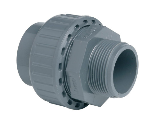 Муфта ПВХ Effast RGRBMG050F разборная, с наружной резьбой d50x1-1/2"