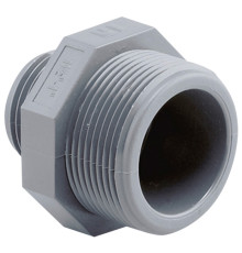 Ниппель переходной ПВХ Hidroten 1002454, НР-НР, d1 1/2"- 3/4"