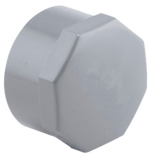 Заглушка ПВХ Hidroten ВР 1002546, с уплотн. кольцом, d2 1/2"