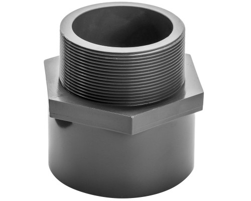 Муфта ПВХ Aquaviva с наружной резьбой, d63х2"