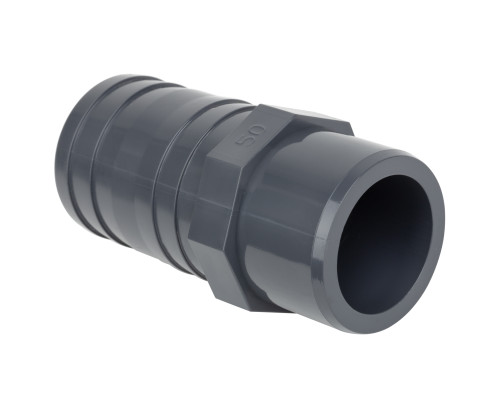 Штуцер ПВХ Effast RDRPGD0500 для шланга, клеевой d50