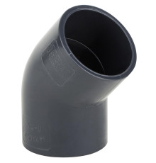 Колено ПВХ Era USE01160 45°, d160 мм