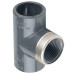 Тройник ПВХ Hidroten 1002183 90° c метал. кольцом, ВР, d40-1 мм, 1/4"