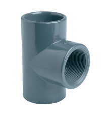 Тройник ПВХ Effast RGRTIG032D 90° переходной, с резьбой d32x1"
