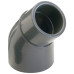 Угол клеевой 45° ПВХ Hidroten 1001746, редукционный, d75x75x63 мм