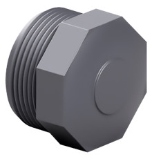 Заглушка ПВХ Effast RERTAE063G с наружной резьбой d2"