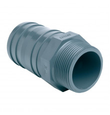 Штуцер ПВХ Effast RERPGE025C для шланга, резьбовой d25х3/4"