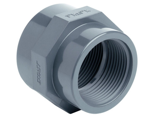 Муфта ПВХ Effast RERMRE075G редукционная, с внутренней резьбой d2-1/2"x2"