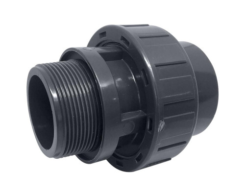 Муфта ПВХ Era UU00263 разборная с наружной резьбой, d63х2"