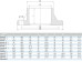 Фланец ПВХ Era UTF01140 жесткий, d140 мм