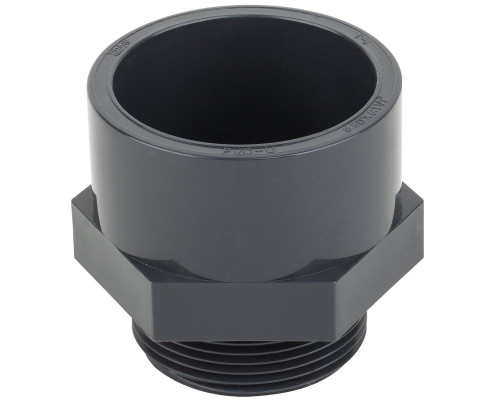 Муфта ПВХ Era US01290, с наружной резьбой d90х3"
