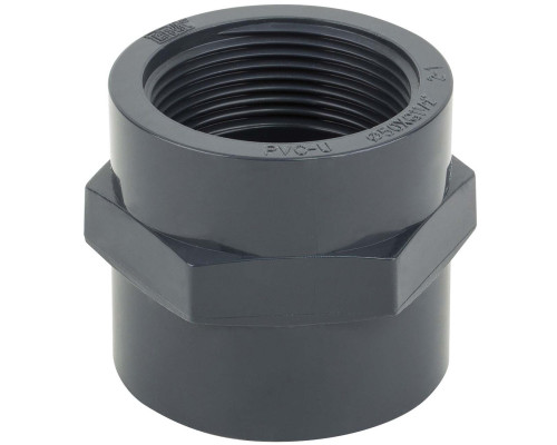Муфта ПВХ Era US01190x3", с внутренней резьбой d90х3"