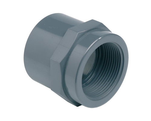 Муфта ПВХ Effast RGRMAG050F переходная с внутренней резьбой, d50x1-1/2"