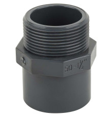 Муфта ПВХ Kripsol MR30 40.C редукционная, с наружной резьбой d32-40х1-1/4"