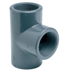Тройник ПВХ Effast RERTIE050F 90° с внутренней резьбой, d1-1/2"