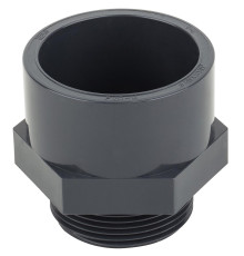 Муфта ПВХ Era US012110, с наружной резьбой 110х4"