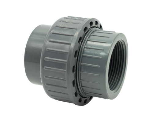 Муфта ПВХ Effast RGRBOG075H разборная с внутренней резьбой, d75x2-1/2"