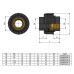 Муфта ПВХ Effast RGRBBD063G.N переходная, с внутренней резьбой d63x2"