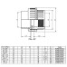 Муфта ПВХ Effast RGRBOG075H разборная с внутренней резьбой, d75x2-1/2"