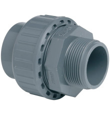 Муфта ПВХ Effast RGRBMG020B разборная, с наружной резьбой d20x1/2"