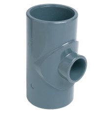 Тройник ПВХ Effast RDRTRD200L 90° редукционный, d200x110 мм